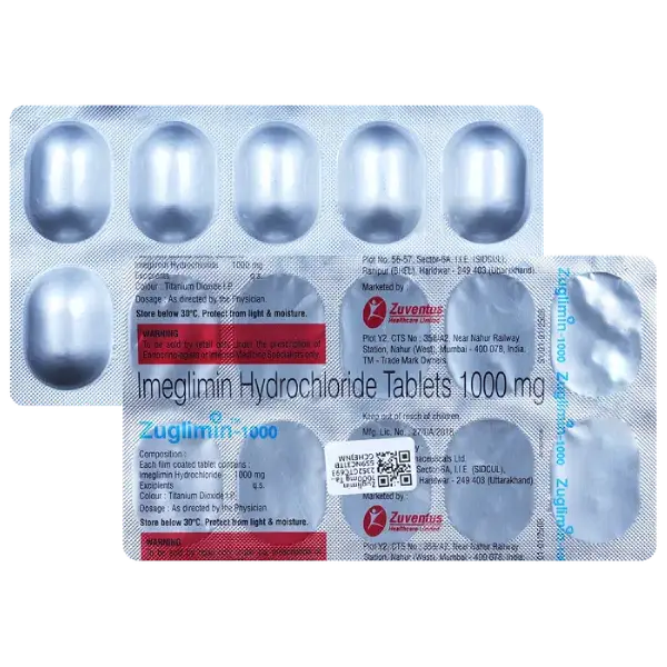 Zuglimin 1000mg Tablet